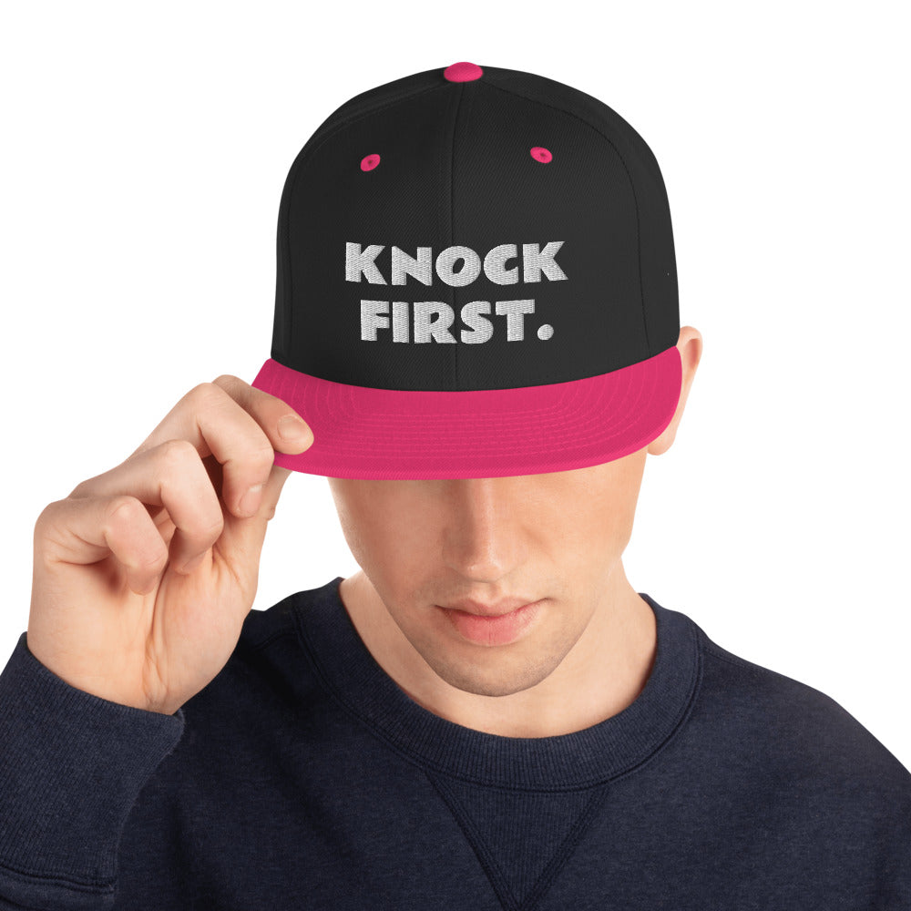 Knock First Snapback