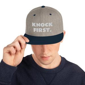 Knock First Snapback